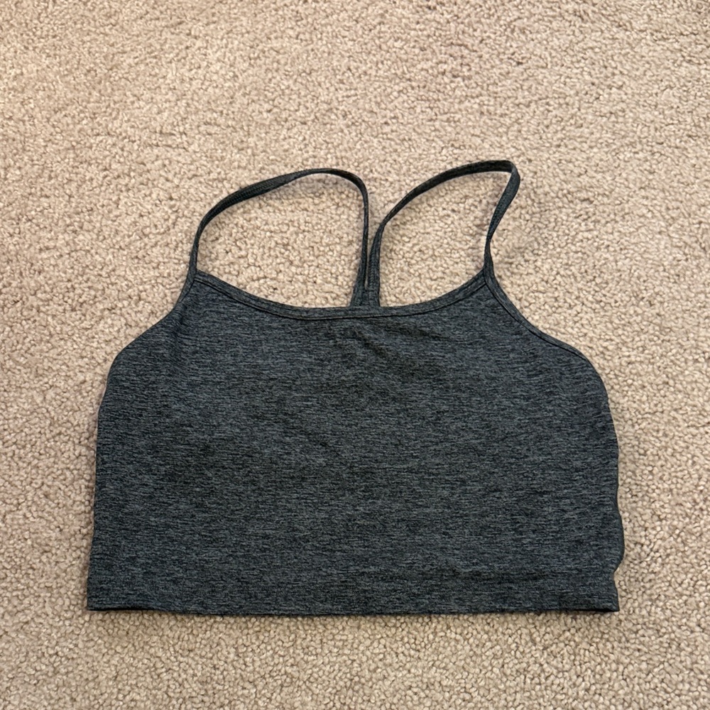 Offline by Aerie Dark Gray workout top